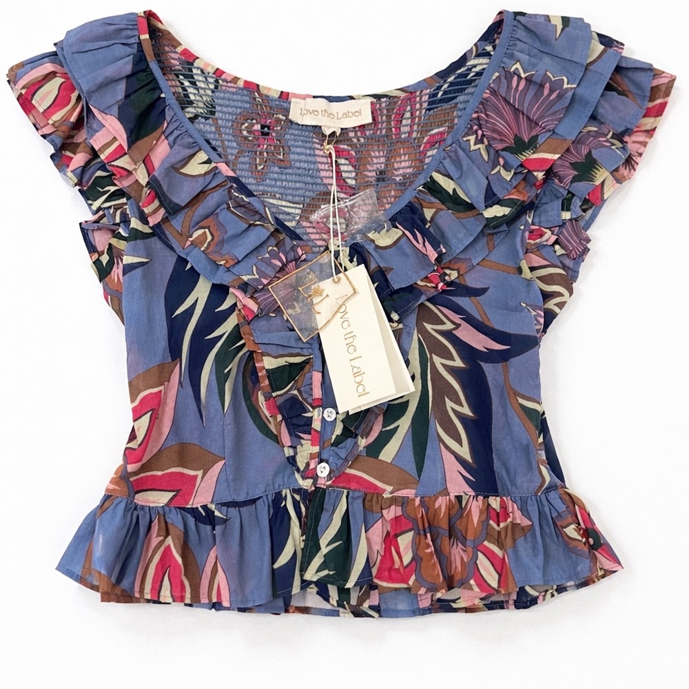 NWT Love the Label Carmella top